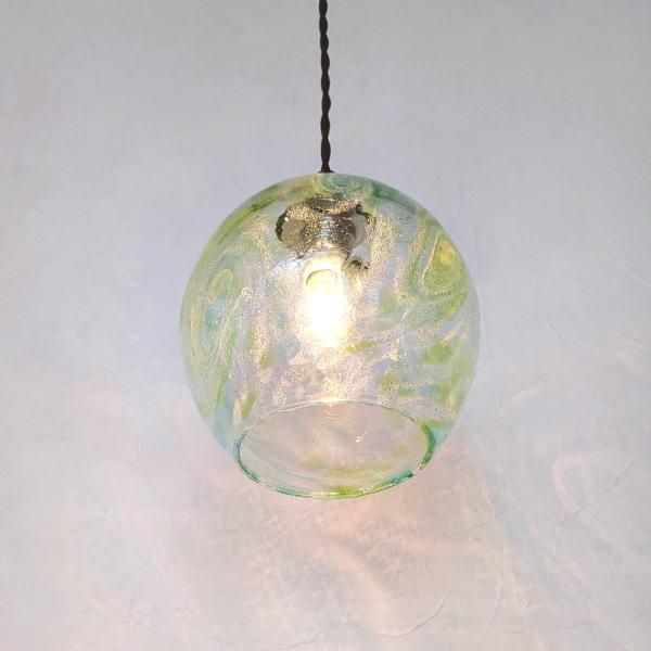 琉球ガラスシーリングランプ ペンダントランプ takumi2 : ランパデール