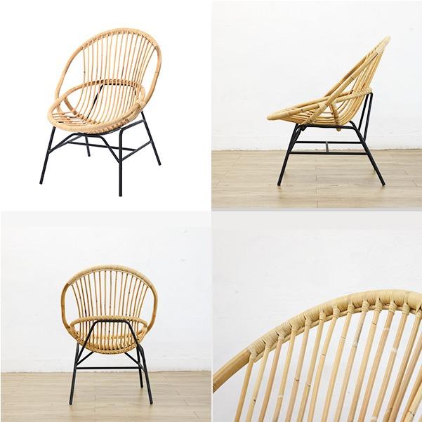ラタンチェア おしゃれ ナチュラル 北欧 軽い C5901NX 爆買 : ランド