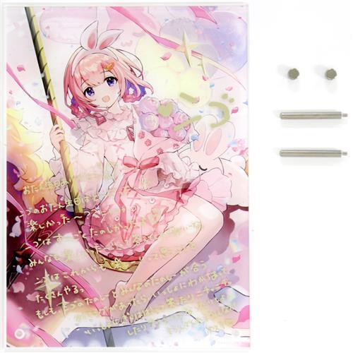 にじさんじ 誕生日グッズ 複製直筆サイン・メッセージ入り アクリル