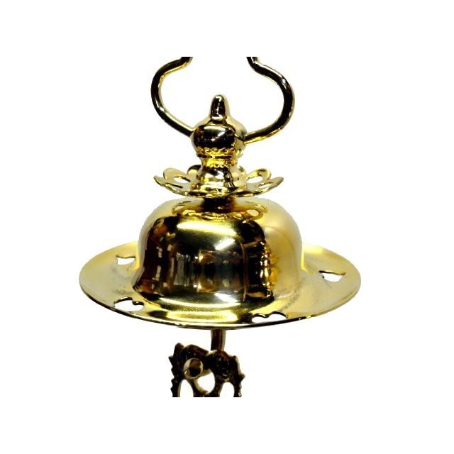 修縁堂】密教法具 摩宝珠燭台灯 供灯壇灯壇灯 宝珠壇灯一対 修縁堂