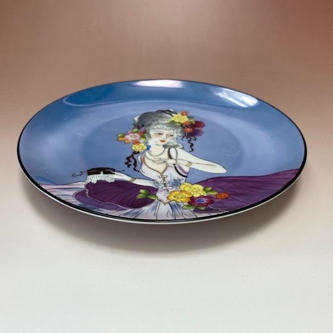 オールド ノリタケ デコレディ ポンパドール プレート 22cm 皿