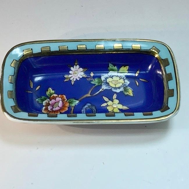 ノリタケ オールドノリタケ ドレッサーセット 6点セット ブルー花紋