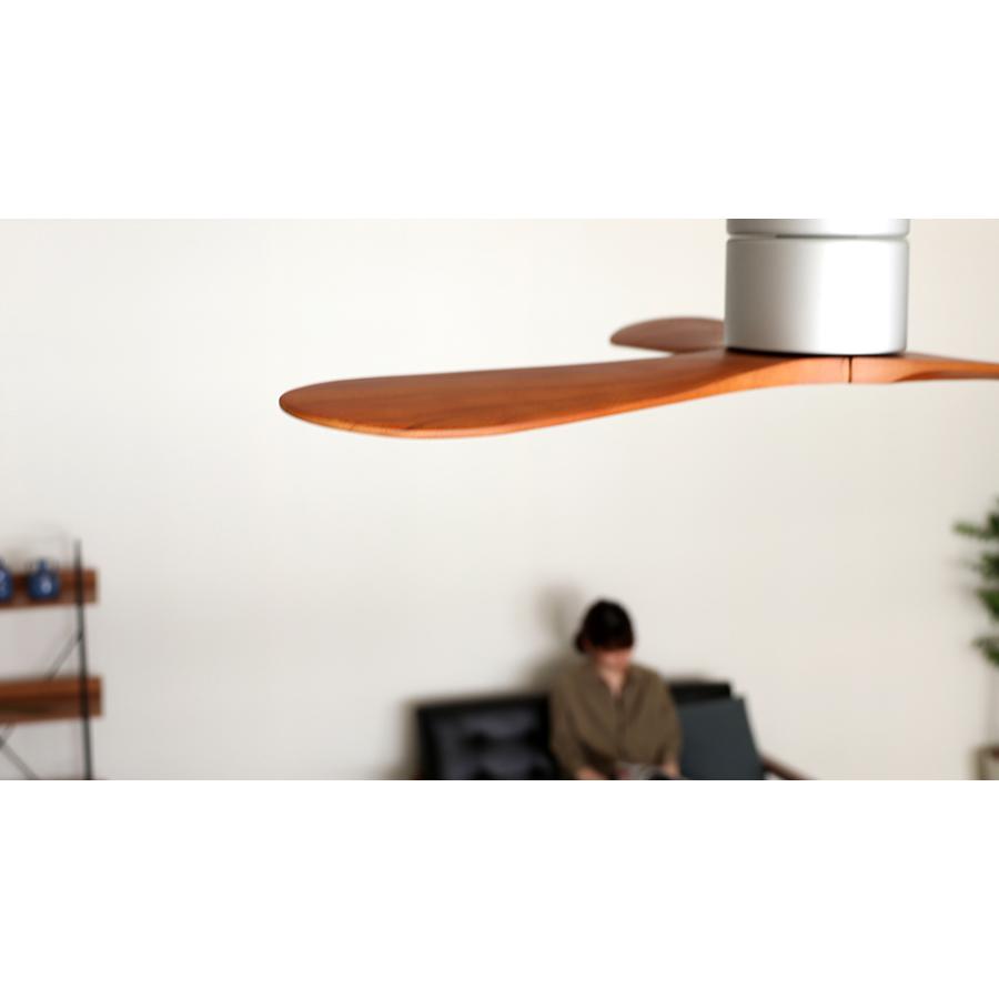 JAVALO ELF シーリングファン リモコン付き 木目 JE-CF025 掃除 軽量