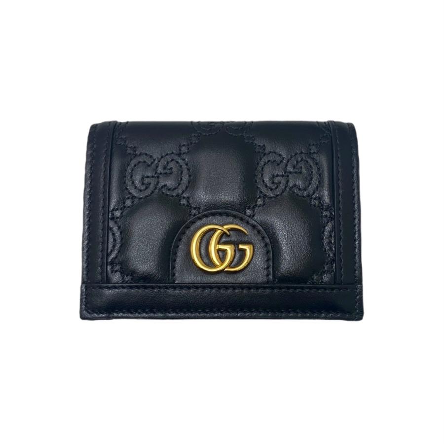 GUCCI（グッチ） 2つ折り財布 GGマトラッセ カードケース ウォレット