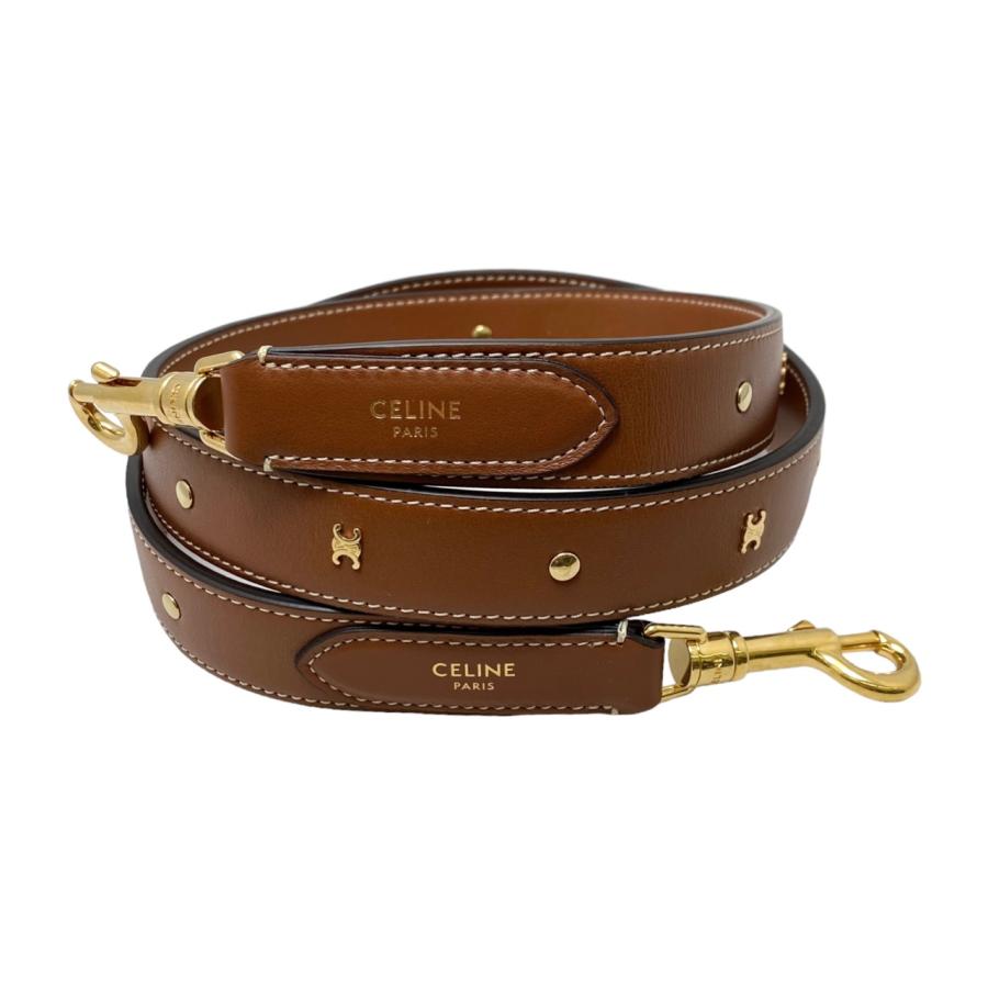 CELINE（セリーヌ） ショルダーストラップ 49S113AFX トリオンフ ロゴ