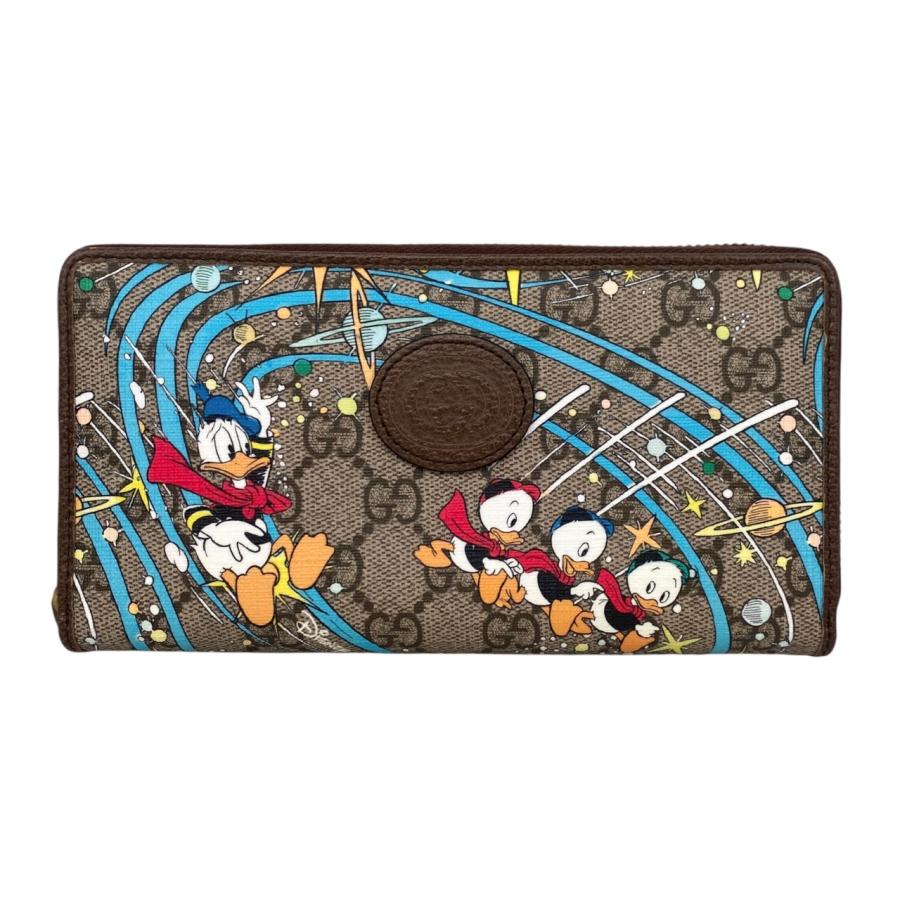 GUCCI（グッチ） グッチ×ディズニーコラボ 長財布 ジップアラウンド