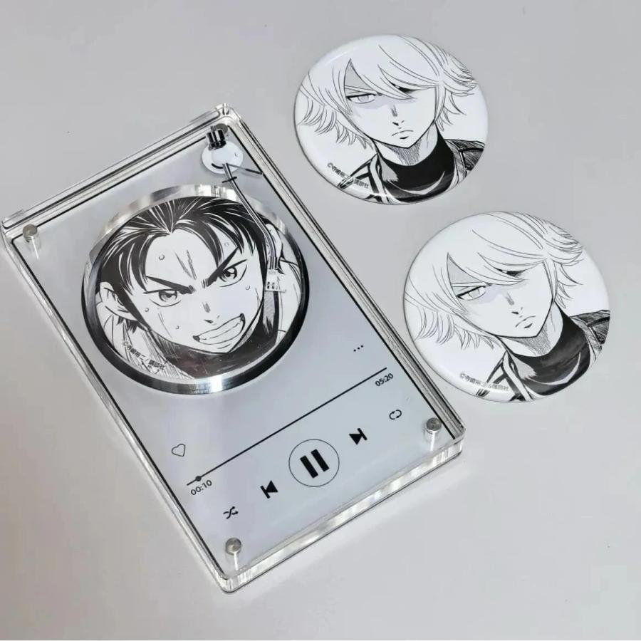 アクリルフレーム ケース キーホルダー 缶バッジ アクスタ アクリル