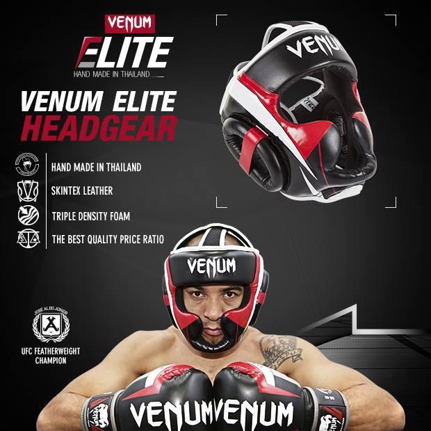 VENUM ヘッドガード ELITE HEADGEAR （ネオンピンク） //ボクシング