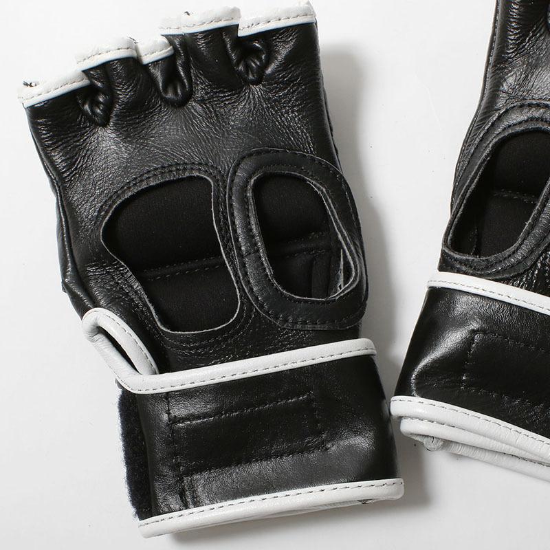 ISAMI オープンフィンガーグローブRS RS-003 本革 //イサミ グラップ