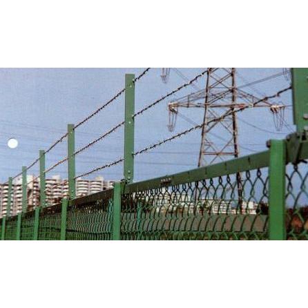 取付しのび BP-A型 塗装 H450 有刺鉄線3段用 20セット : エムワン