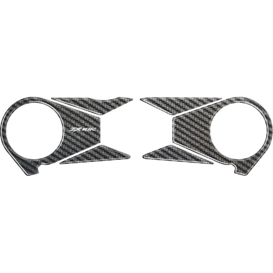 プリント(print) トップブリッジステッカー ZX-10R 06-10 : モトパーツ