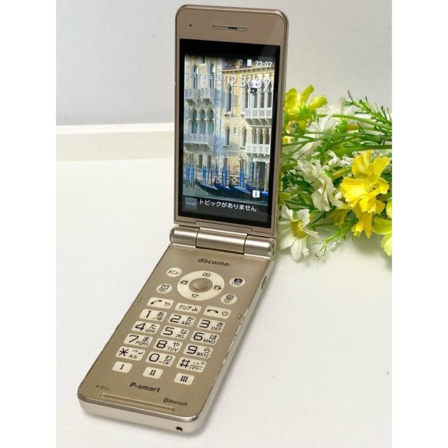 Panasonic（パナソニック） ドコモ P-smart ケータイ P-01J ゴールド