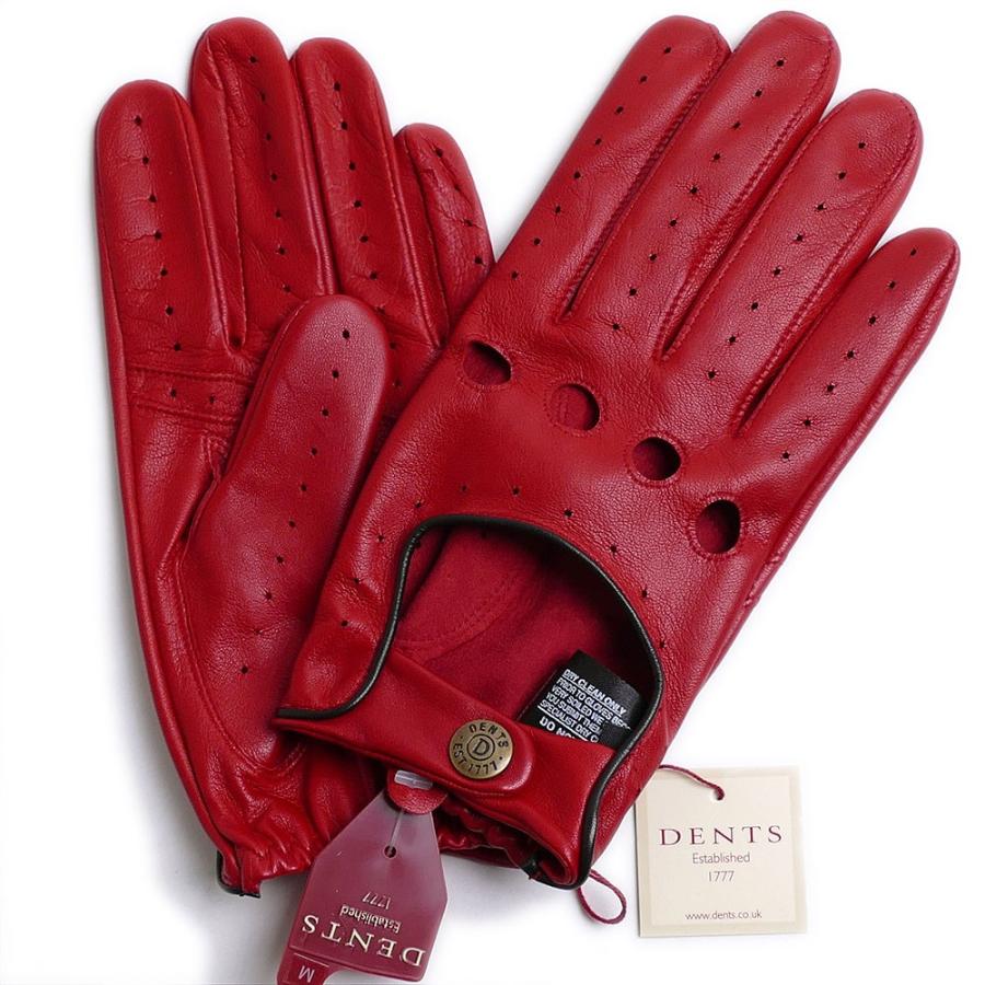 DENTS（デンツ） ドライビング グローブ 5-1011 Berry Black メンズ