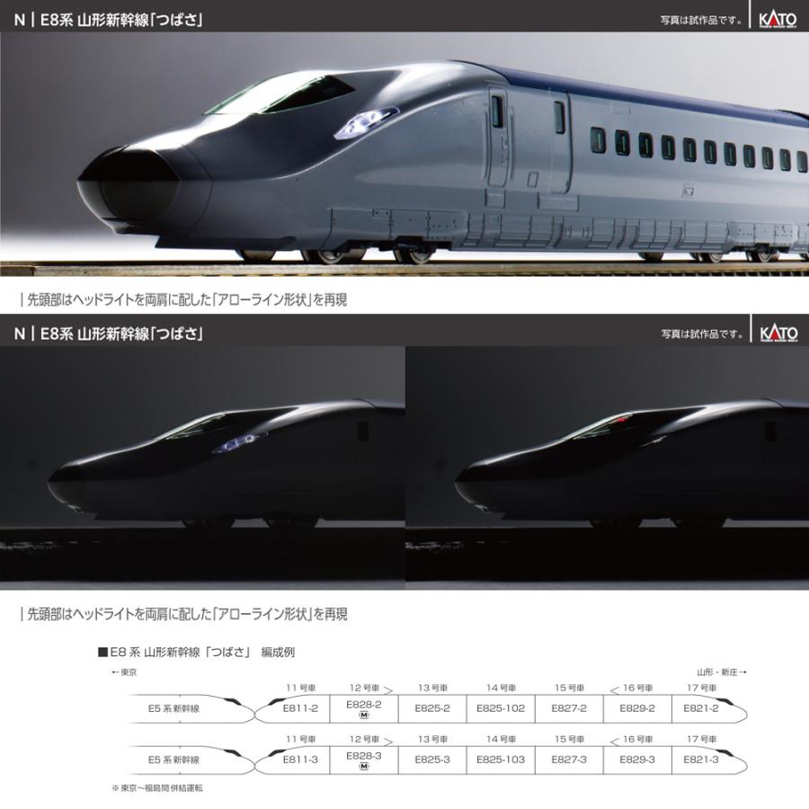 カトー（KATO） 【即納 在庫品】 10-2050 KATO E8系 山形新幹線
