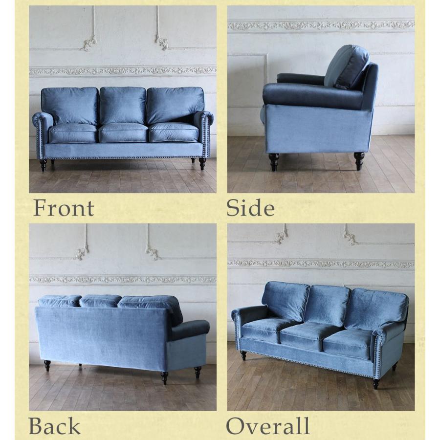 ヴィンテージ ソファ 3人掛け アンティーク コンパクト イギリス