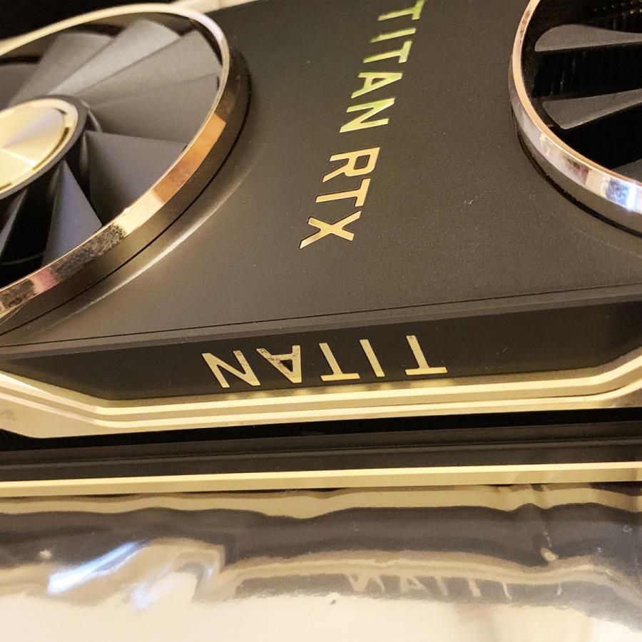 中古】グラフィックボード NVIDIA TITAN RTX PCIExp 24GB GDDR6 全国