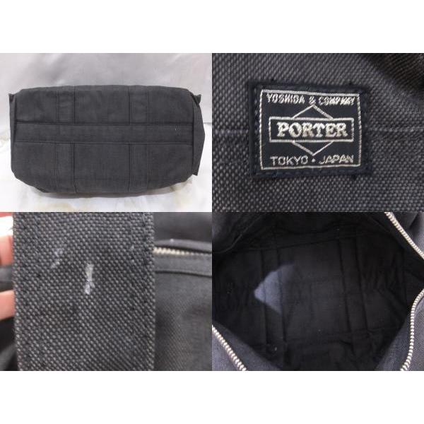 PORTER ポーター スモーキー ボストンバッグ ブラック 黒 : めだま家