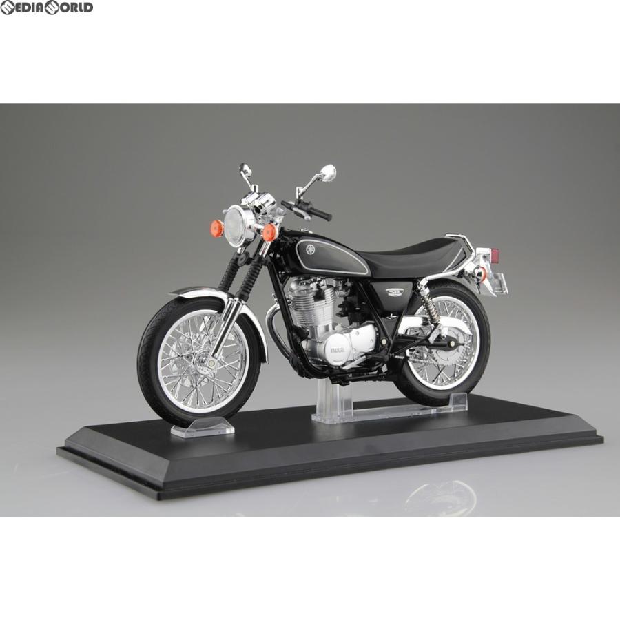 YAMAHA SR400 ヤマハ ブラック 1/12 完成品 バイク アオシマ 【公式通販】