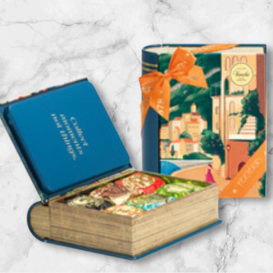 ヴェンキ ミニブック缶 ラゴ ディ コモ Venchi チョコレート （5月〜9