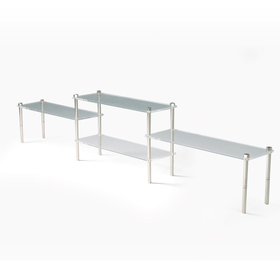 アクリル製〜拡張式ディスプレイスタンド 長方形 カスタム