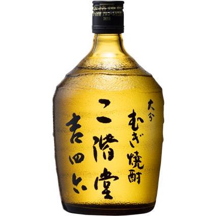 二階堂 吉四六 麦焼酎 25度％ 720ml クリスタル瓶 : 田舎な湖畔の酒屋