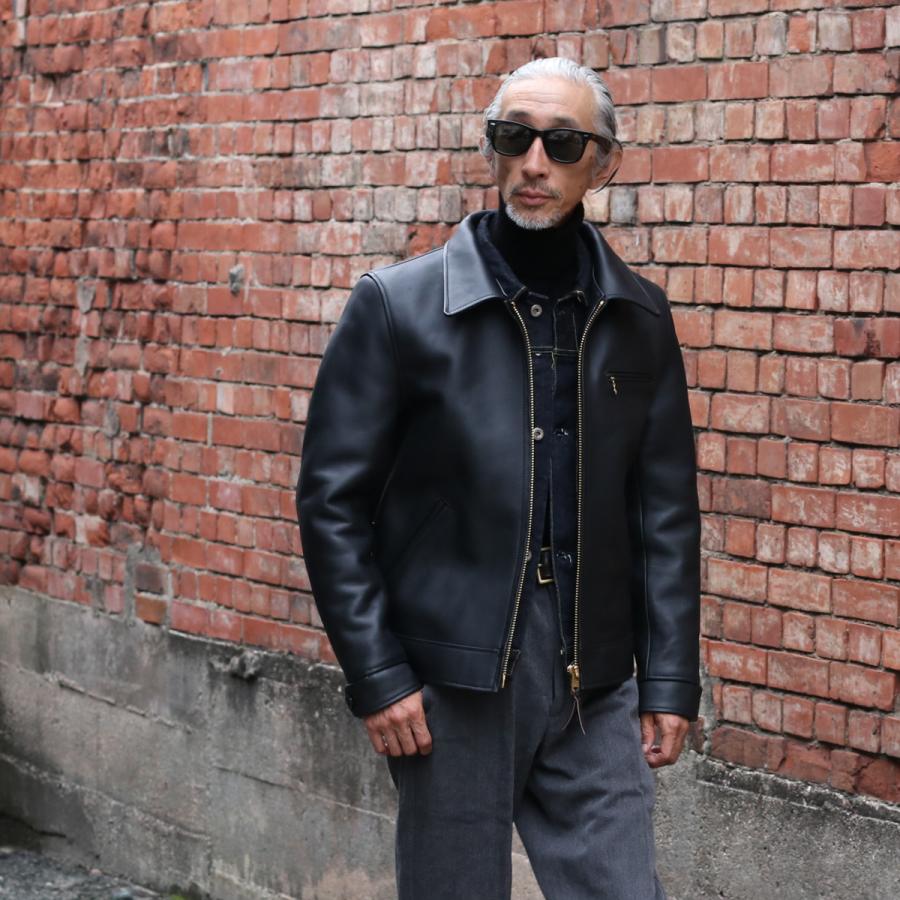 Y'2 LEATHER ワイツーレザー SUMI DYED HORSE SINGLE RIDERS スミ