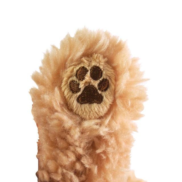 リアルな癒し系 犬のぬいぐるみ ひざわんこ トイプードル ベージュ