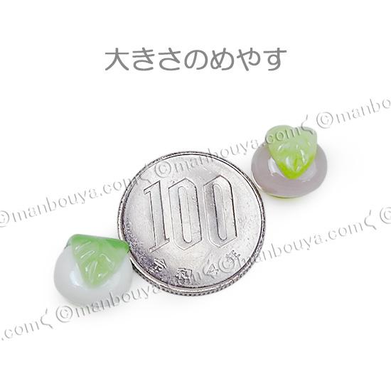 柏餅とちまき ガラス細工 ミニチュア 柏餅とちまきガラス細工ミニチュア