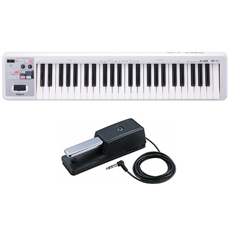 ローランド（Roland） Roland A-49 ホワイト [A-49-WH] + ダンパー