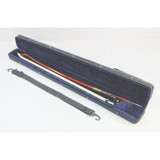 コントラバス弓ケース ジッパータイプ 肩掛付 ジャーマンタイプ専用