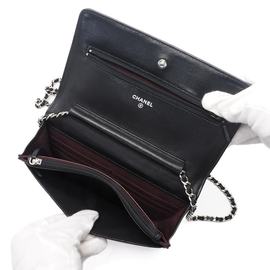CHANEL（シャネル） クラシック チェーンウォレット AP0250 ラムスキン
