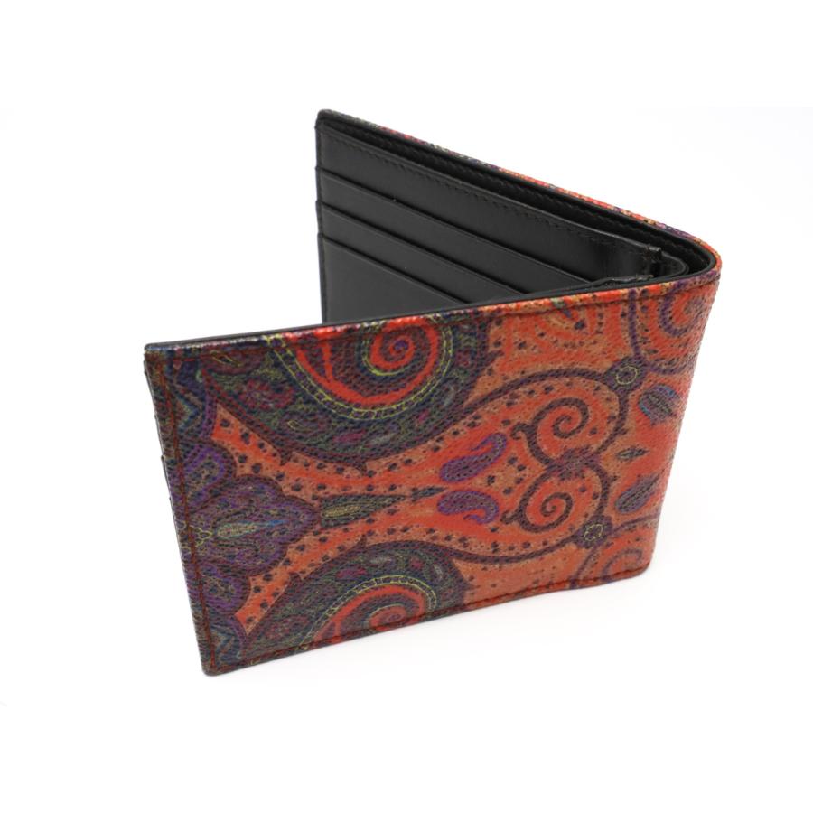 ETRO（エトロ） ペイズリー柄 2つ折り財布 サイフ : 塚口丸十質舗