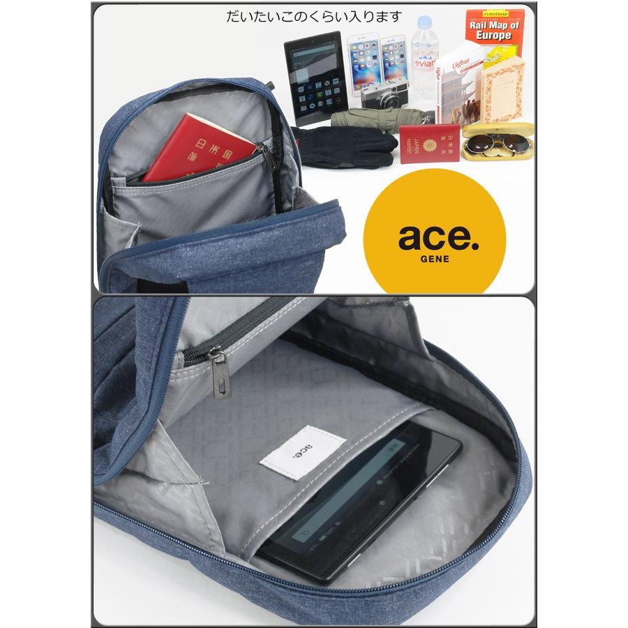 ace. GENE LABEL 【セール】エースジーン ワンショルダー ボディバッグ