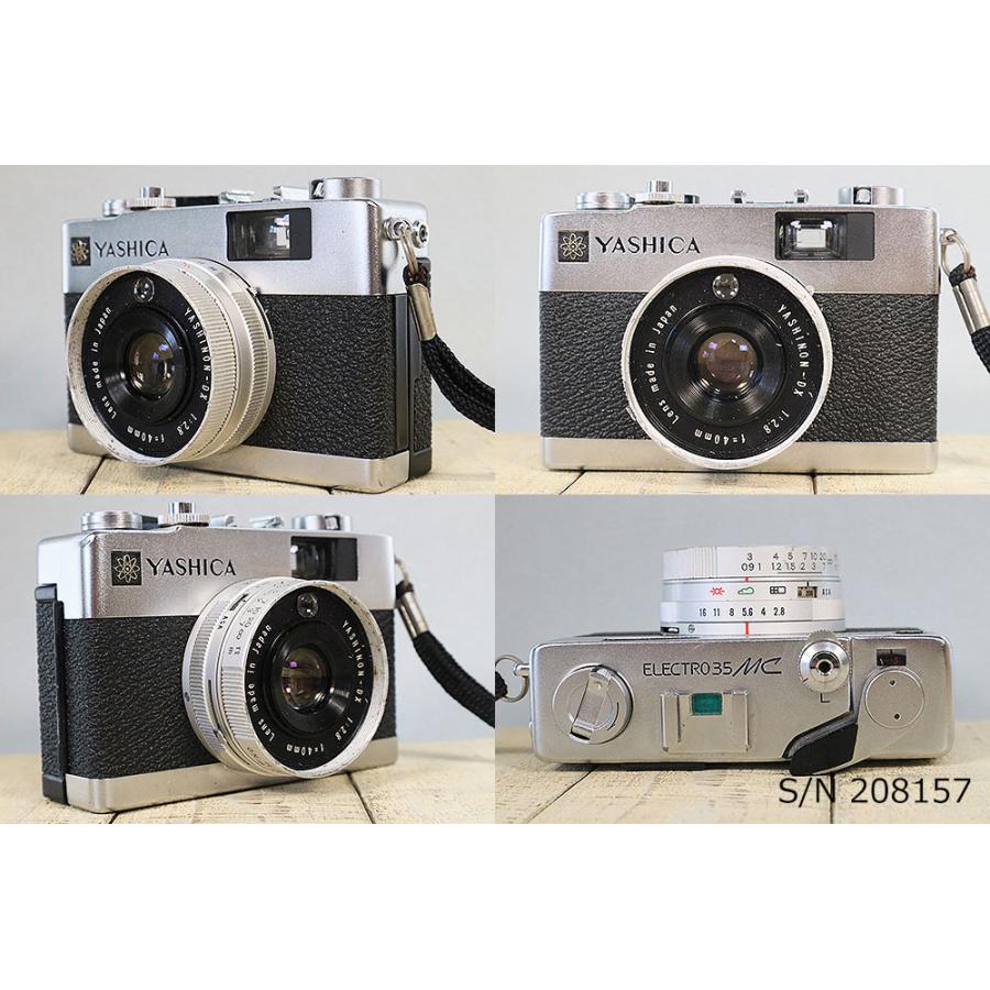 整備済】【保証付 】 ヤシカ YASHICA ELECTRO 35MC S/N 208157（ケース
