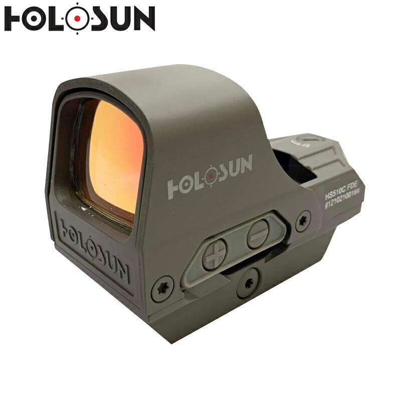 HOLOSUN ドットサイト HS510C-FDE Open Reflex レッド サークル ダット