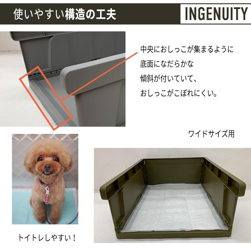 ペット用トイレ（小型犬用）実用新案登録第3243494号