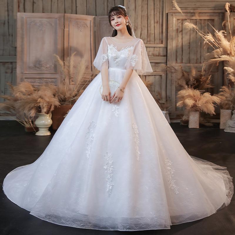 ウェディングドレス XS-6XL マタニティドレス 二次会 結婚式 披露宴