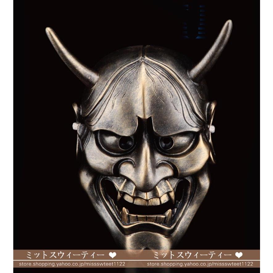 般若のお面 樹脂 仮面 鬼 ハロウィン コスプレ はんにゃ 能面 お祭