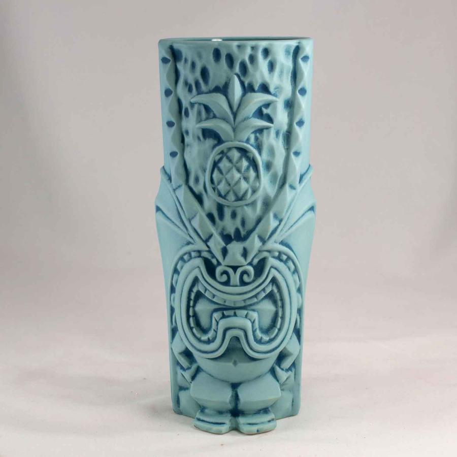 Tiki Farm ティキ ファーム マグ THE PINEAPPLE KING TIKI MUG BLUE