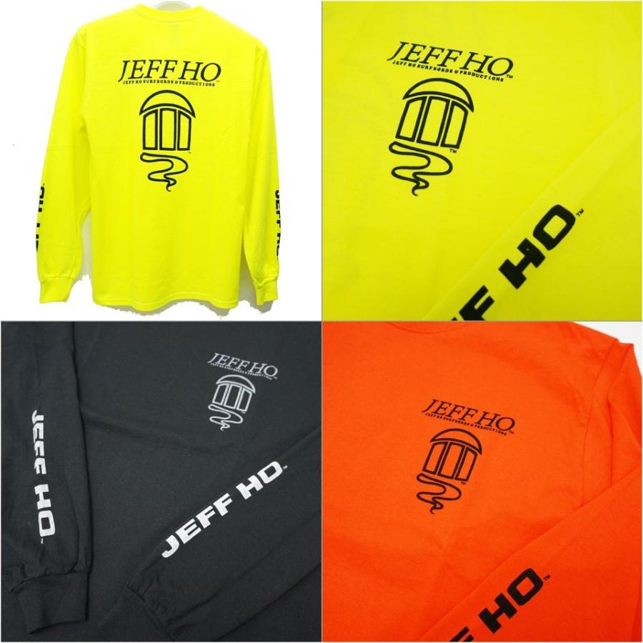 ジェフホー JEFF HO ロンT 長袖 Tシャツ LOGO L/S Tee ブラック