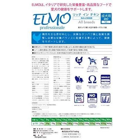 ELMO エルモ プロフェッショナーレ ドッグフード アダルト リッチイン