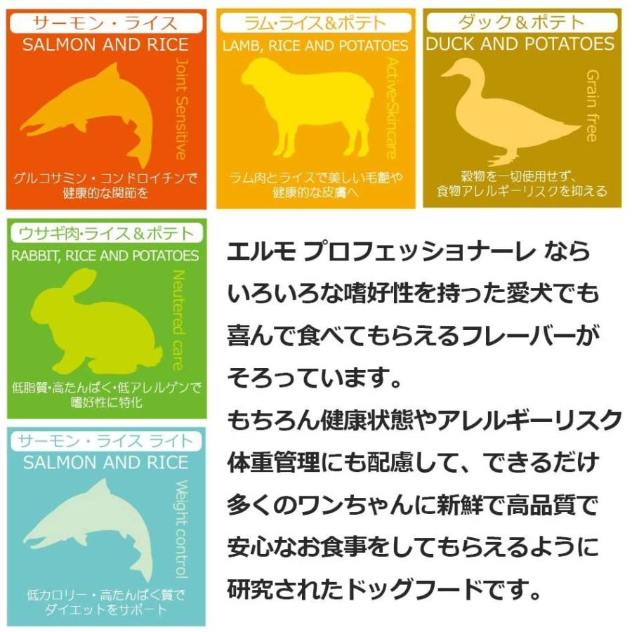 ELMO エルモ ドッグフード サーモン・ライスライト ウサギ肉・ライス