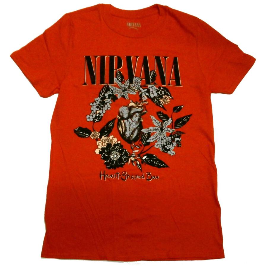 NIRVANA】ニルヴァーナ「HEART SHAPED BOX」Tシャツ : NO-REMORSE