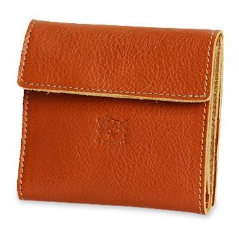 IL BISONTE（イルビゾンテ） 財布 二つ折り財布 スクエアレザー