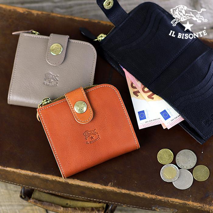 イルビゾンテ 財布 二つ折り財布 コンチョスナップ二つ折り財布 54_1_