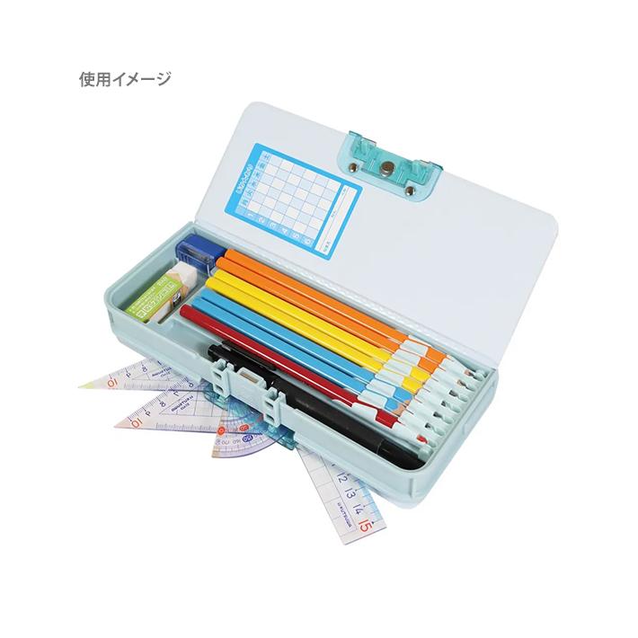 クツワ（KUTSUWA） 筆箱 両面 コンパクト オートロック筆入 CF500