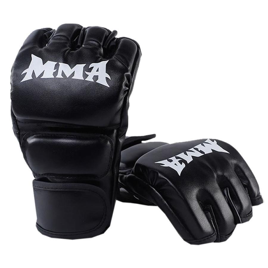 オープンフィンガー グローブ 格闘技 トレーニング 両手 左右セット