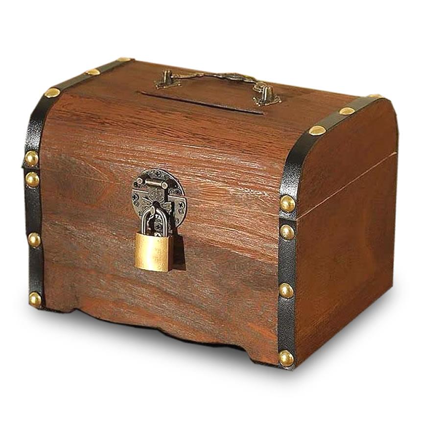 宝箱 鍵付き アンティーク調 収納ケース トレジャーボックス