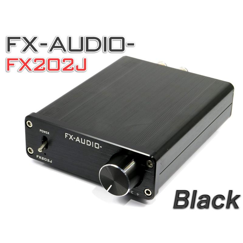 FX AUDIO FX-AUDIO- FX202J『ブラック』TA2020搭載 D級小型デジタル