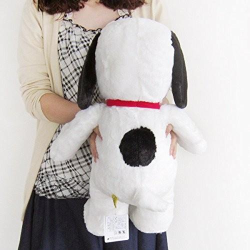 SNOOPY（スヌーピー） ぬいぐるみ ハグハグ HUGHUG ヌイグルミ L 黒
